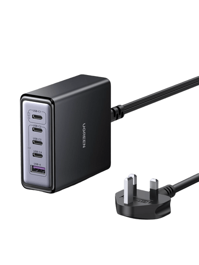 UGREEN Nexode Επιτραπέζιος Φορτιστής GaN (65W, 5 Θύρες)