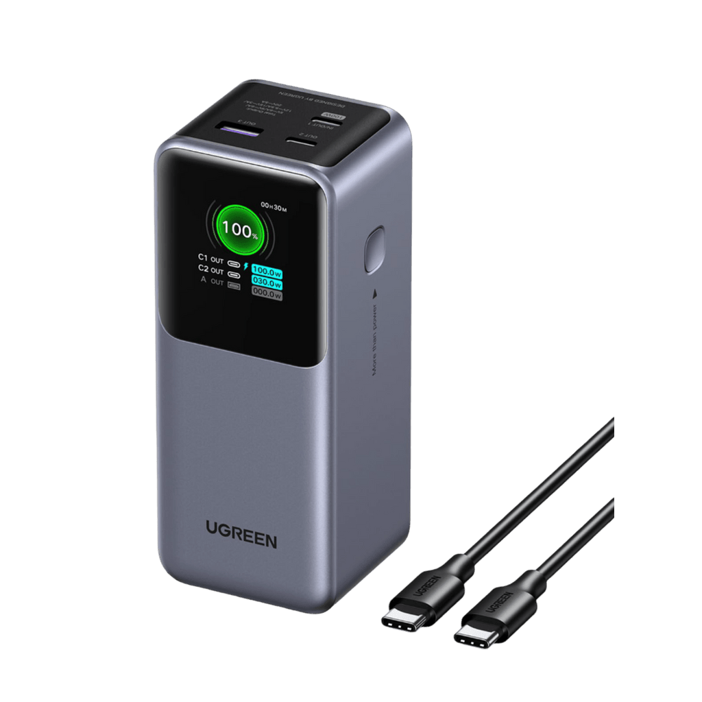 UGREEN Nexode Power Bank 20000mAh 130W with Smart Digital Display - UGREEN EU