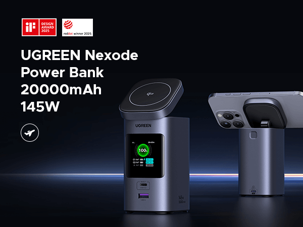 UGREEN Nexode Power Bank 20000mAh 145W - UGREEN EU