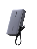 UGREEN Nexode Power Bank (20000mAh, 145W, 3 porte, cavo integrato)