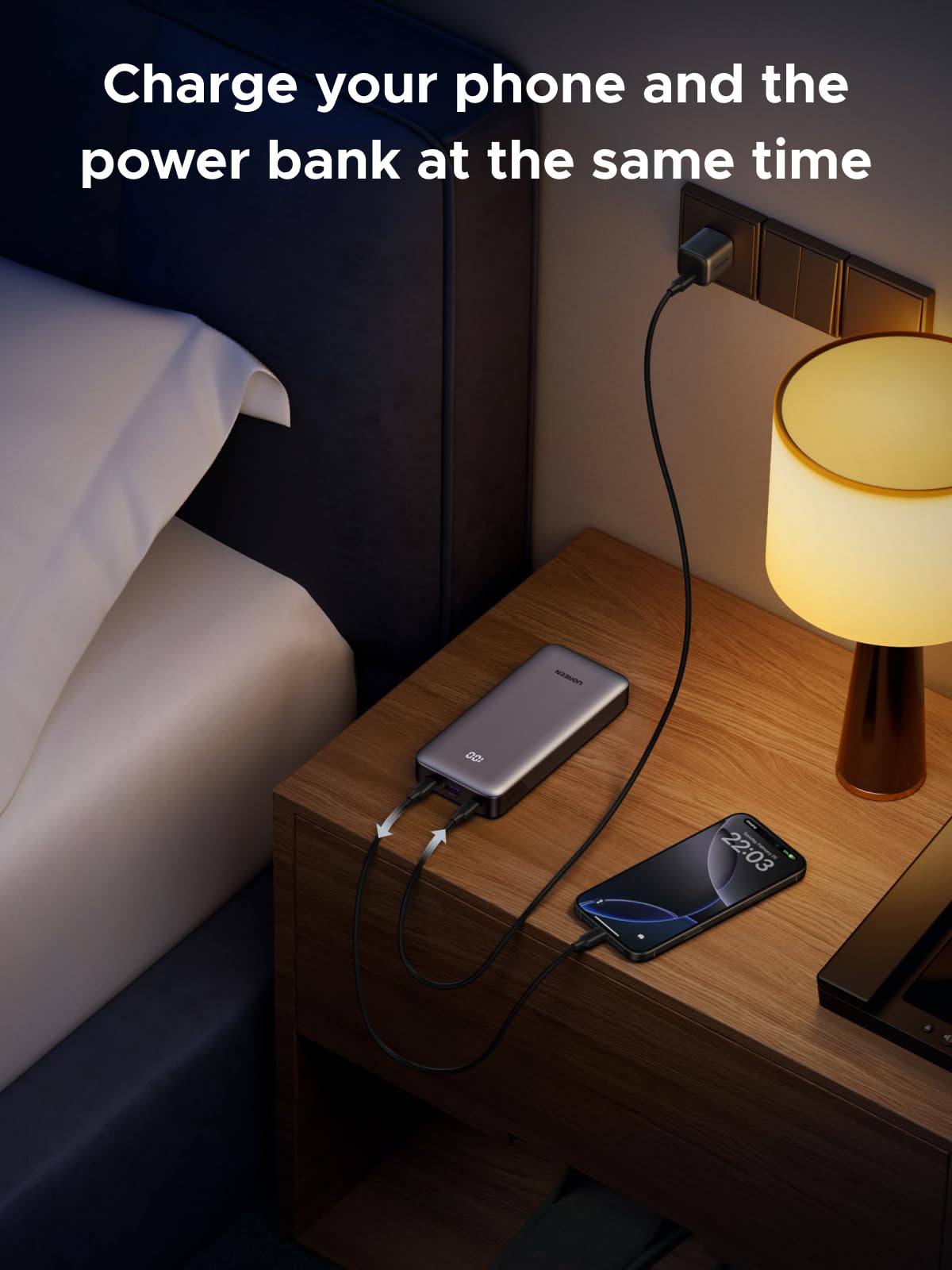 UGREEN Nexode Power Bank 20000mAh 30W (3 Ports) - UGREEN EU