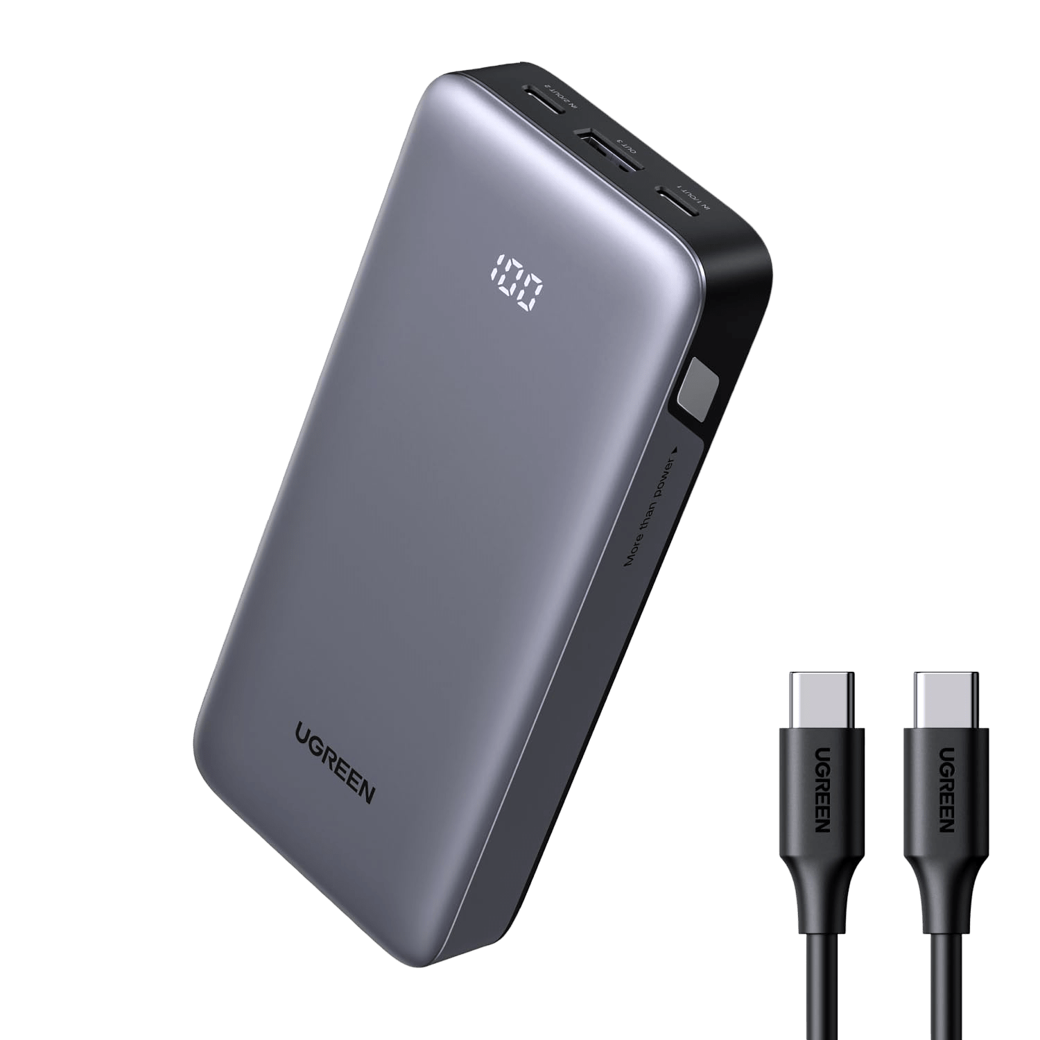 UGREEN Nexode Power Bank 20000mAh 30W (3 Ports) - UGREEN EU