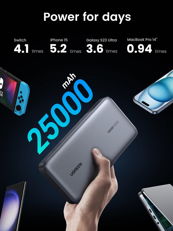 UGREEN Nexode Power Bank 25000mAh 145W