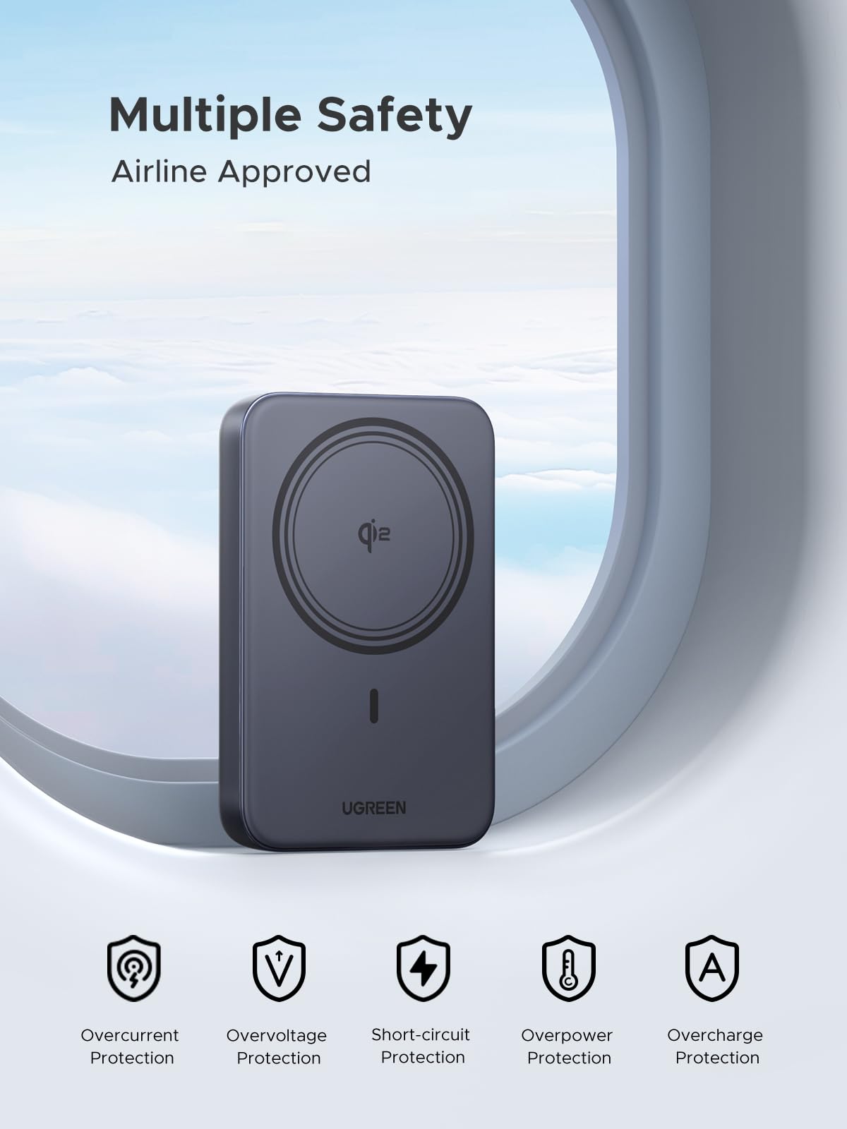 UGREEN Nexode Wireless Power Bank (10000mAh, Qi2 15W, PD 20W) - UGREEN EU