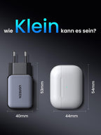 UGREEN Nexode X 65W 3 - Port Mini GaN USB - C Charger - UGREEN EU