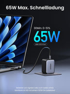 UGREEN Nexode X 65W 3 - Port Mini GaN USB - C Charger - UGREEN EU