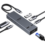 UGREEN Revodok 6 - IN - 1 USB - C Hub Ethernet, 4K@60Hz HDMI Display - UGREEN EU