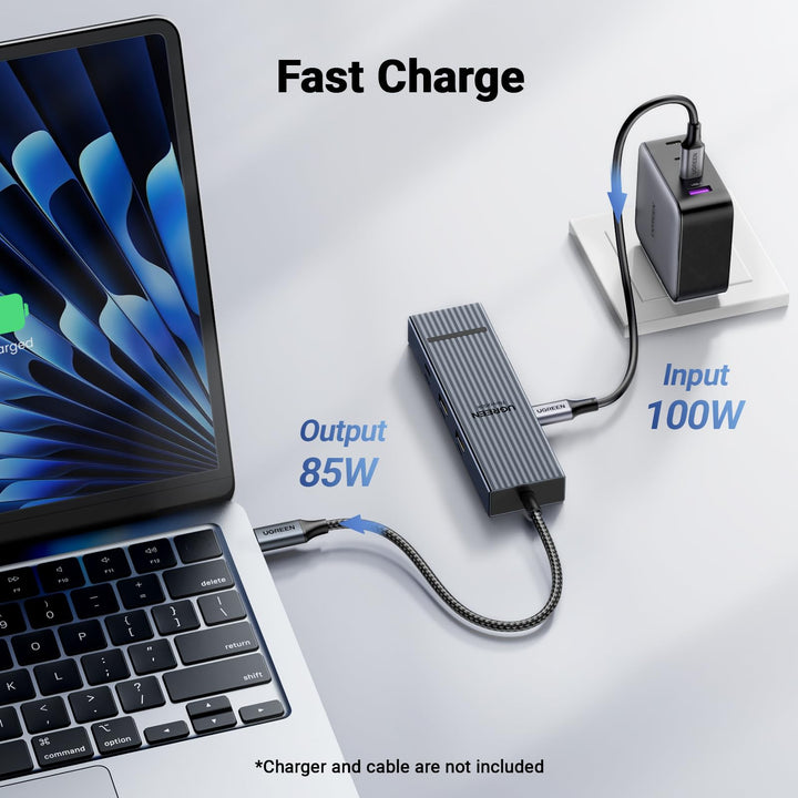 UGREEN Revodok 6 - IN - 1 USB - C Hub Ethernet, 4K@60Hz HDMI Display - UGREEN EU