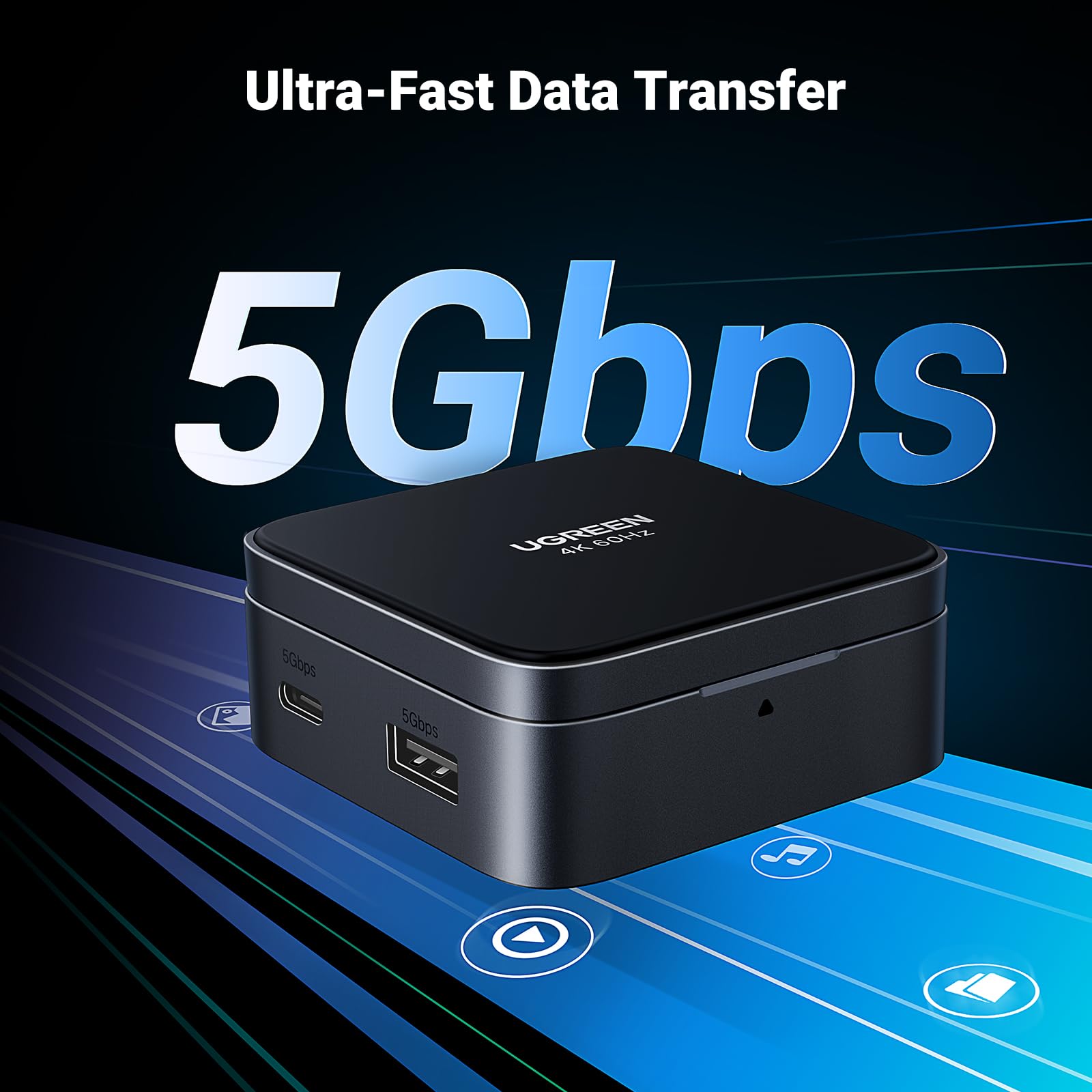 UGREEN Revodok Magnetic Docking Station 4K PD 100W - UGREEN EU