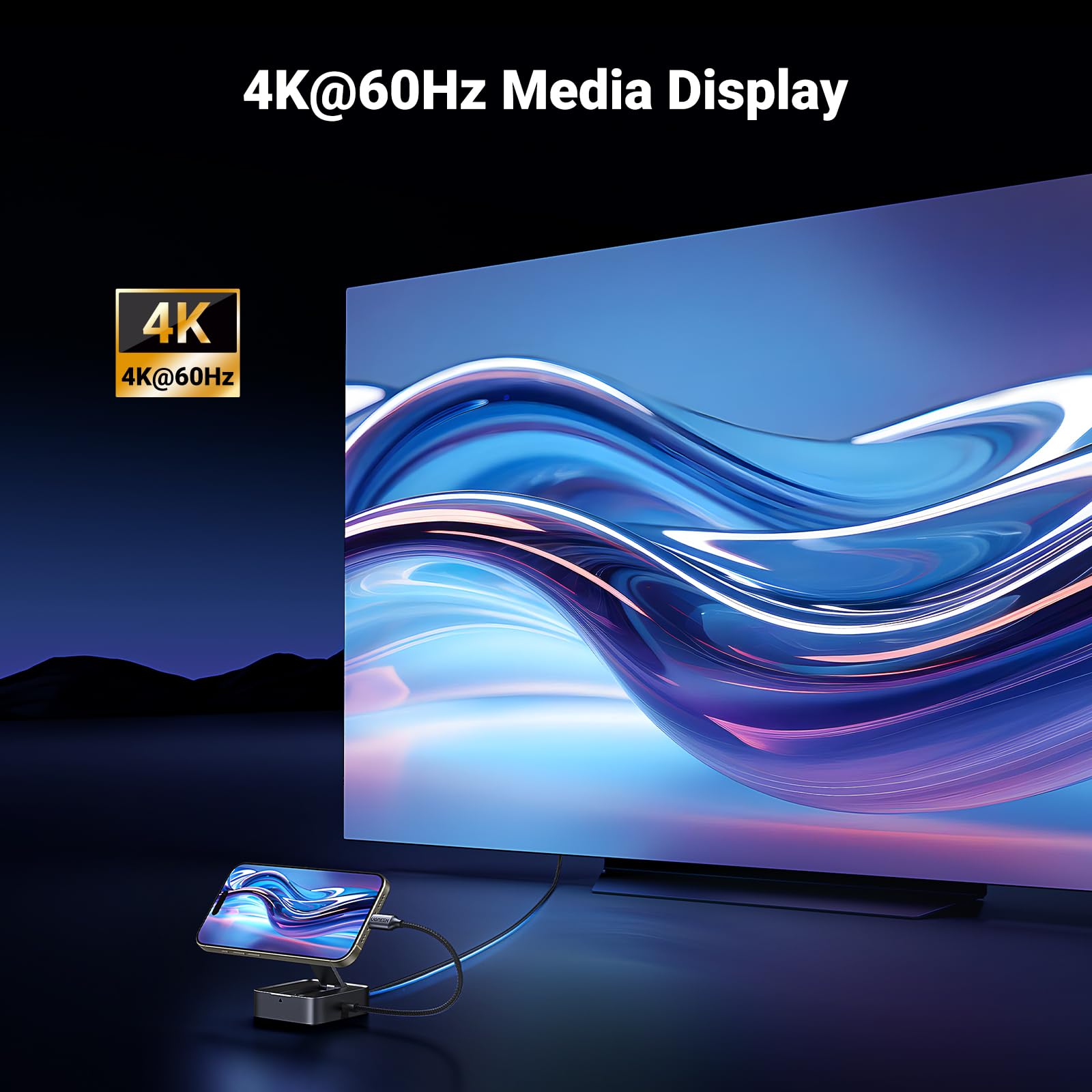 UGREEN Revodok Magnetic Docking Station 4K PD 100W - UGREEN EU