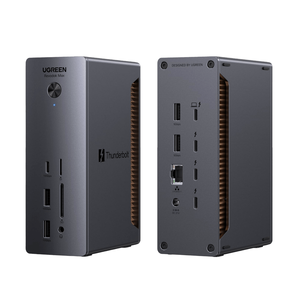 UGREEN Revodok Max 2131 Thunderbolt 5 Docking Station 8K@60Hz 140W UGREEN Revodok Max 2131 Thunderbolt 5 Docking Station 8K@60Hz 140W