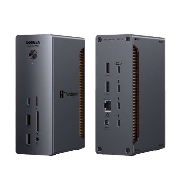 UGREEN Revodok Max 2131 Thunderbolt 5 Docking Station 8K@60Hz 140W - UGREEN EU