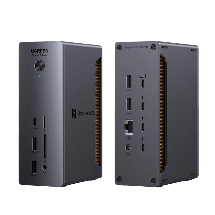 UGREEN Revodok Max 2131 Thunderbolt 5 Docking Station 8K@60Hz 140W - UGREEN EU