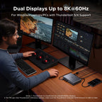 UGREEN Revodok Maxidok 10 - in - 1 Thunderbolt™ 5 Docking Station with Gigabit Ethernet – Dual 6K/8K Display for Mac & Windows - UGREEN EU