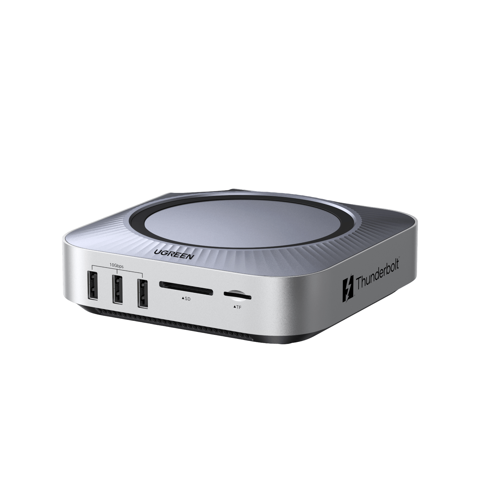 UGREEN Revodok Maxidok 10-in-1 Thunderbolt™ 5 Mac mini Dock with M.2 NVMe SSD Slot, Dual 6K Displays for Mac mini M4/M4 Pro