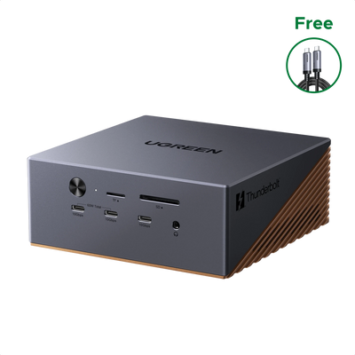 UGREEN Revodok Maxidok 17-in-1 Thunderbolt™ 5 Docking Station – 8TB, Dual 6K/8K Display for Mac & Windows