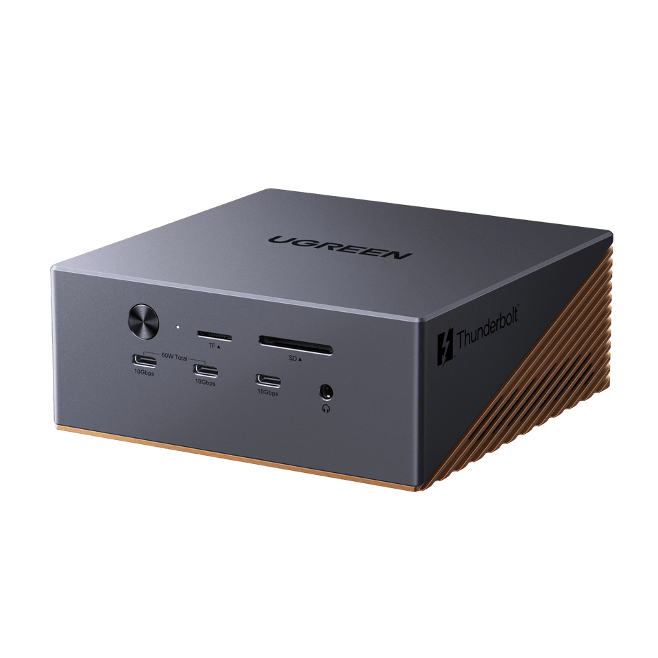 UGREEN Revodok Maxidok Docking Station Thunderbolt™ 5 17-in-1 – 8TB, doppio display 6K/8K per Mac e Windows