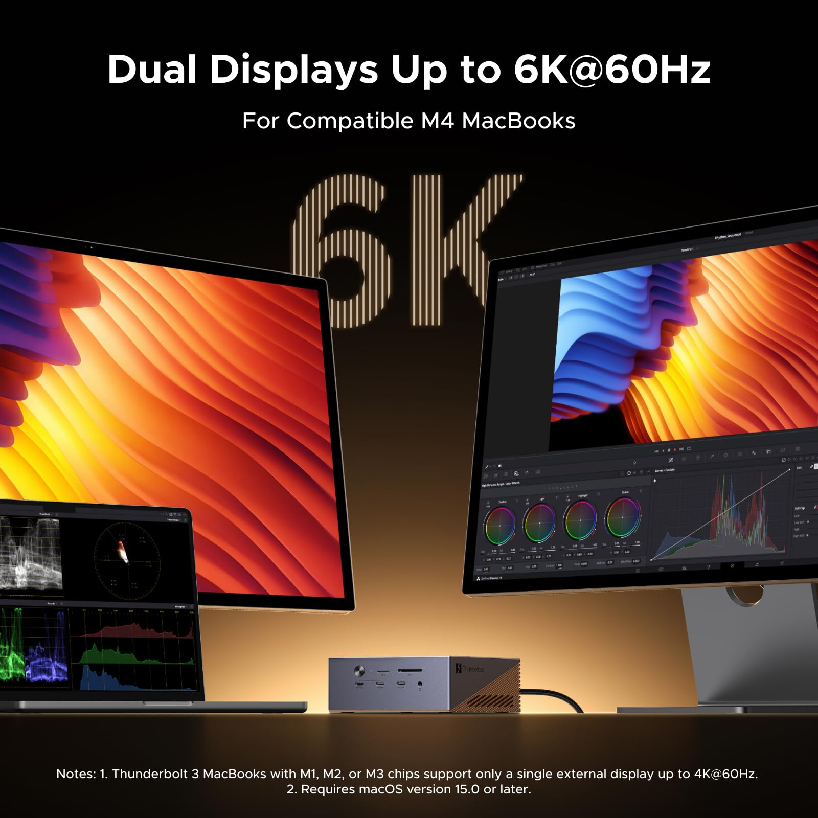 UGREEN Revodok Maxidok 17 - in - 1 Thunderbolt™ 5 Docking Station – 8TB, Dual 6K/8K Display for Mac & Windows - UGREEN EU