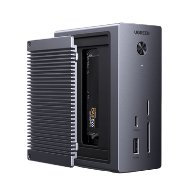 UGREEN Revodok Pro 10-σε-1 Docking Station (4K@60Hz, 10Gbps, Φόρτιση PD 100W)