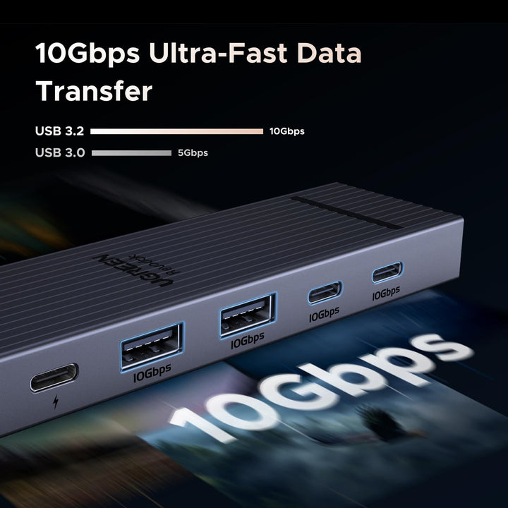 UGREEN Revodok Pro 106 4K@60Hz 10Gbps USB - C Hub - UGREEN EU