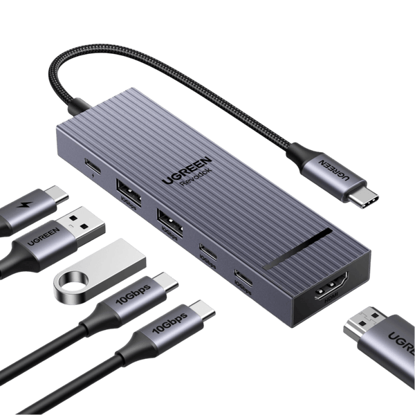 UGREEN Revodok Pro 106 4K@60Hz 10Gbps USB - C Hub - UGREEN EU