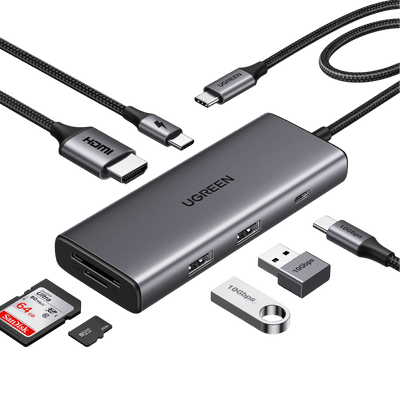 UGREEN Revodok Pro 107 USB-C Hub 7 in 1