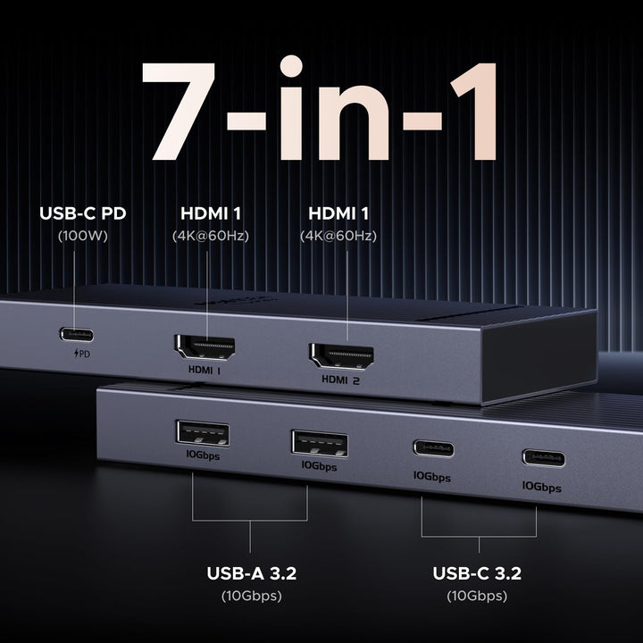 UGREEN Revodok Pro 207 7 - IN - 1 USB - C Docking Station - UGREEN EU