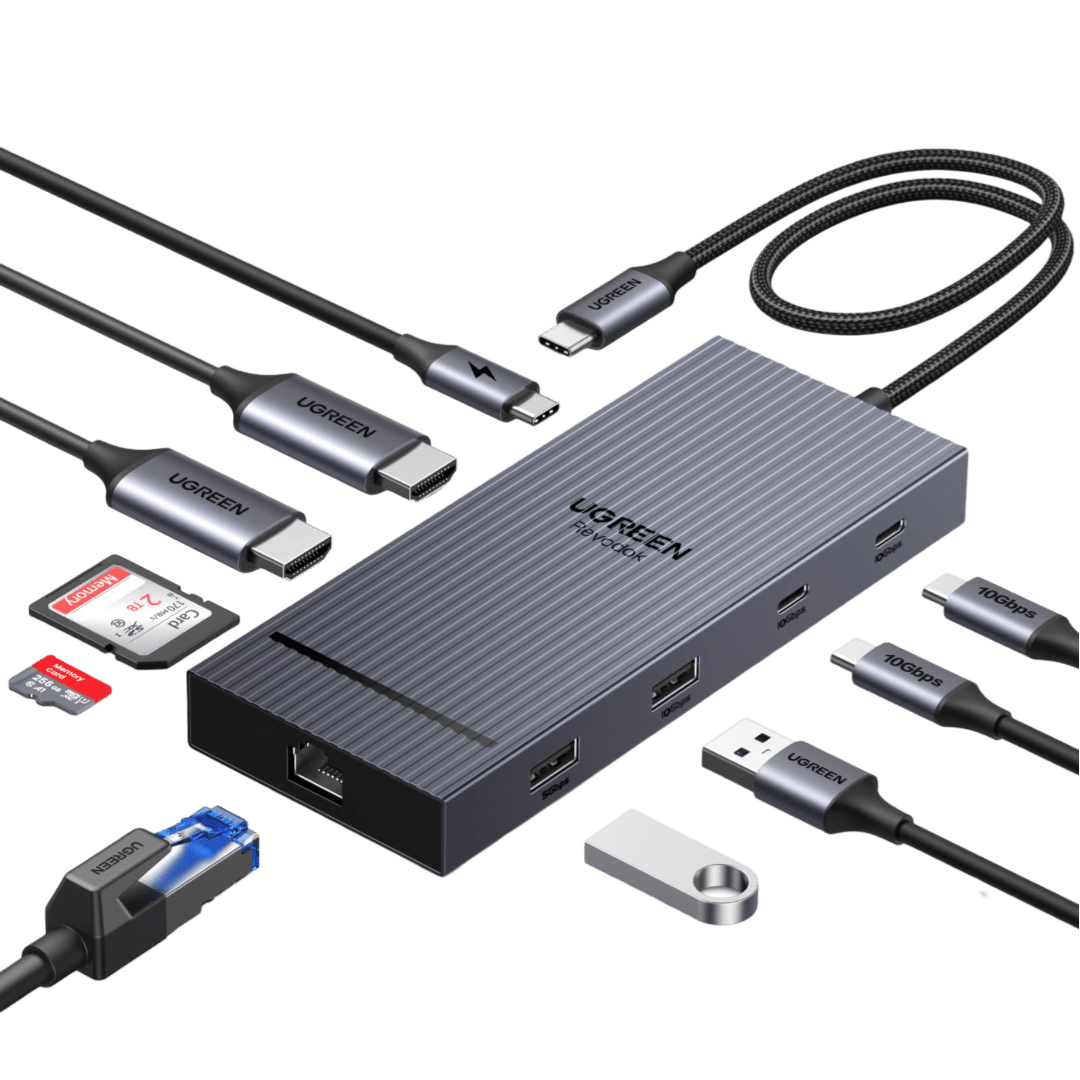 UGREEN Revodok Pro 2102 10 - IN - 1 USB - C Docking Station - UGREEN EU