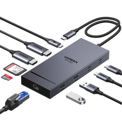 UGREEN Revodok Pro 2102 10-σε-1 USB-C Docking Station
