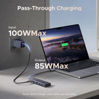 UGREEN Revodok Pro 6 - in - 1 USB - C Hub (4K@60Hz, 4x 10Gbps, 100W PD) - UGREEN EU