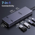 UGREEN Revodok Pro 7 - IN - 1 USB - C Hub (DisplayPort 4K@60Hz, Ethernet, 100W PD) - UGREEN EU