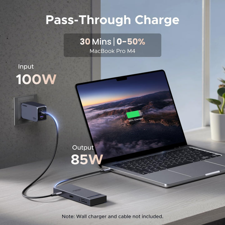 UGREEN Revodok USB - C Hub (8 - Port, 10Gbps, 4K@60Hz, 100W) - UGREEN EU