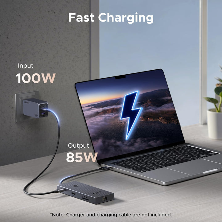 UGREEN Revodok USB - C Hub (9 - Port, 10Gbps, 4K@60Hz, 100W) - UGREEN EU