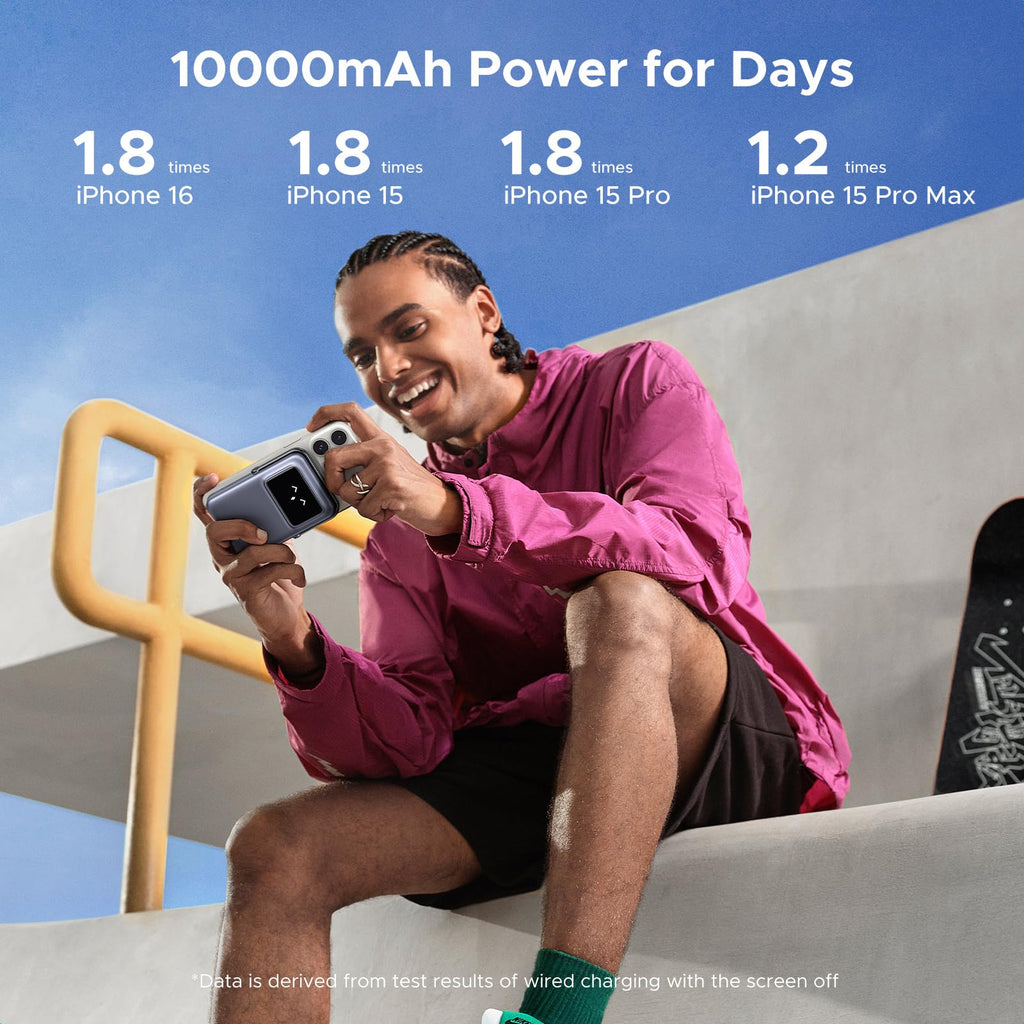 UGREEN Uno 10000mAh Magsafe Magnetic Power Bank, 10000mah power for days