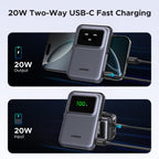 UGREEN Uno 10000mAh Magsafe Magnetic Power Bank , 20W two-way usb-c fast charging 