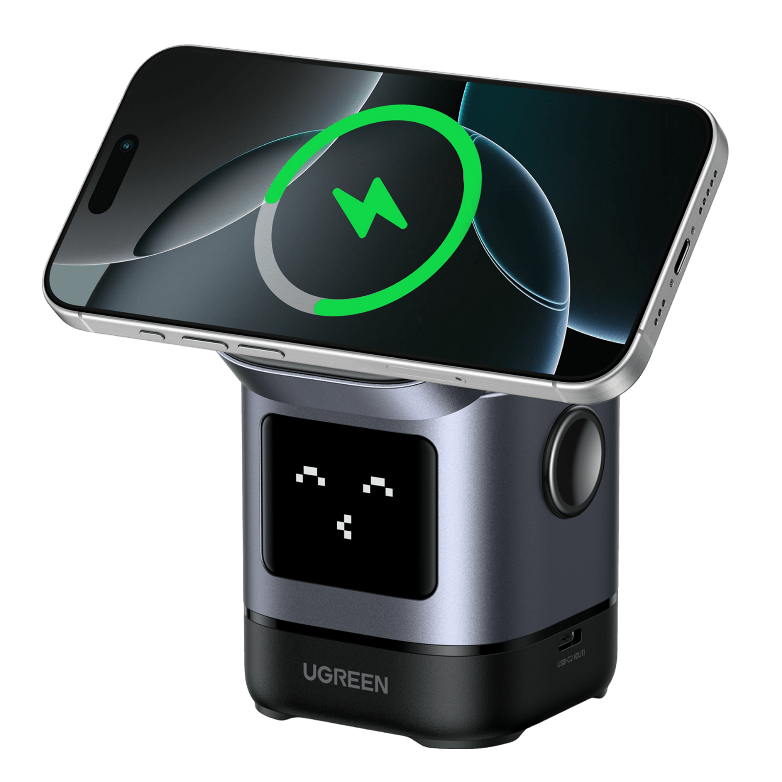 UGREEN UNO 15W Qi2 MagSafe Adjustable Charging Station - UGREEN EU