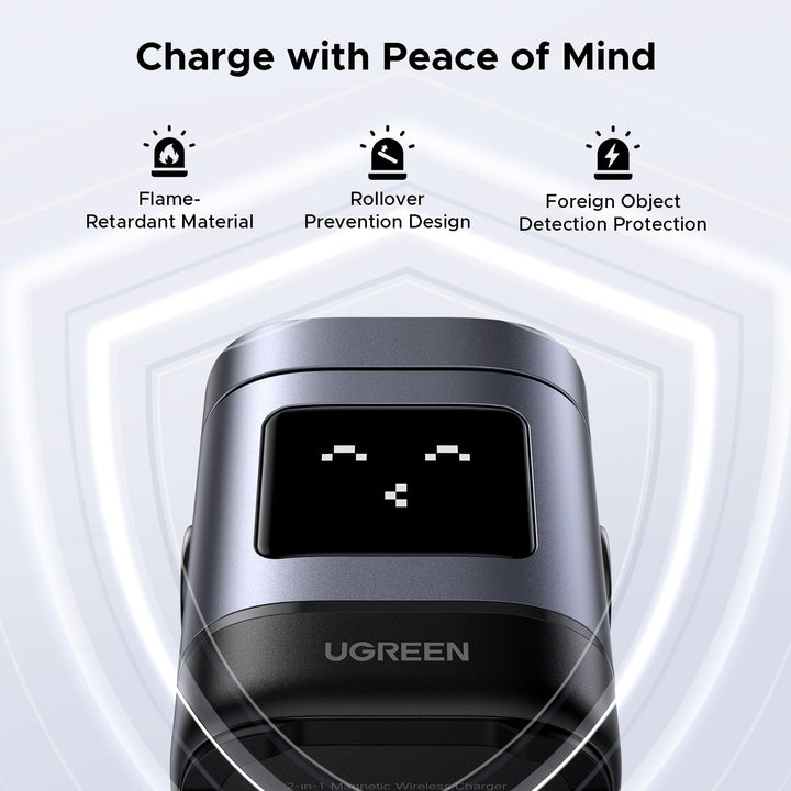 UGREEN UNO 15W Qi2 MagSafe Adjustable Charging Station - UGREEN EU