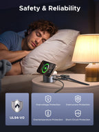 UGREEN UNO 3 - in - 1 Magnetic Wireless Charger 25W (MagSafe compatible) - UGREEN EU