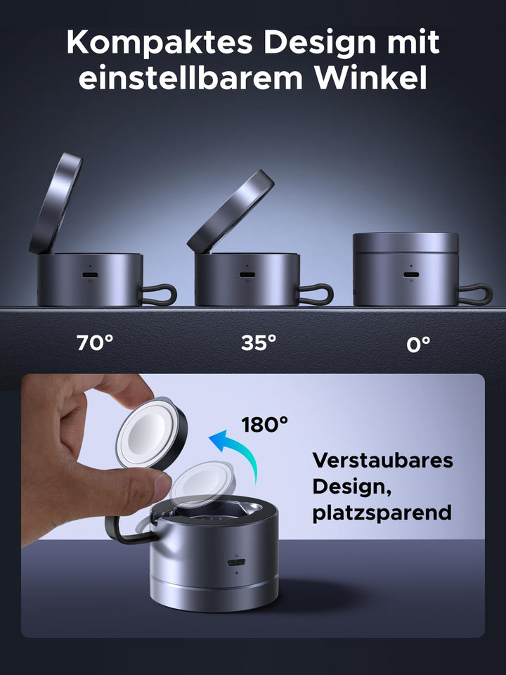 UGREEN UNO 3 - in - 1 Magnetic Wireless Charger 25W (MagSafe compatible) - UGREEN EU