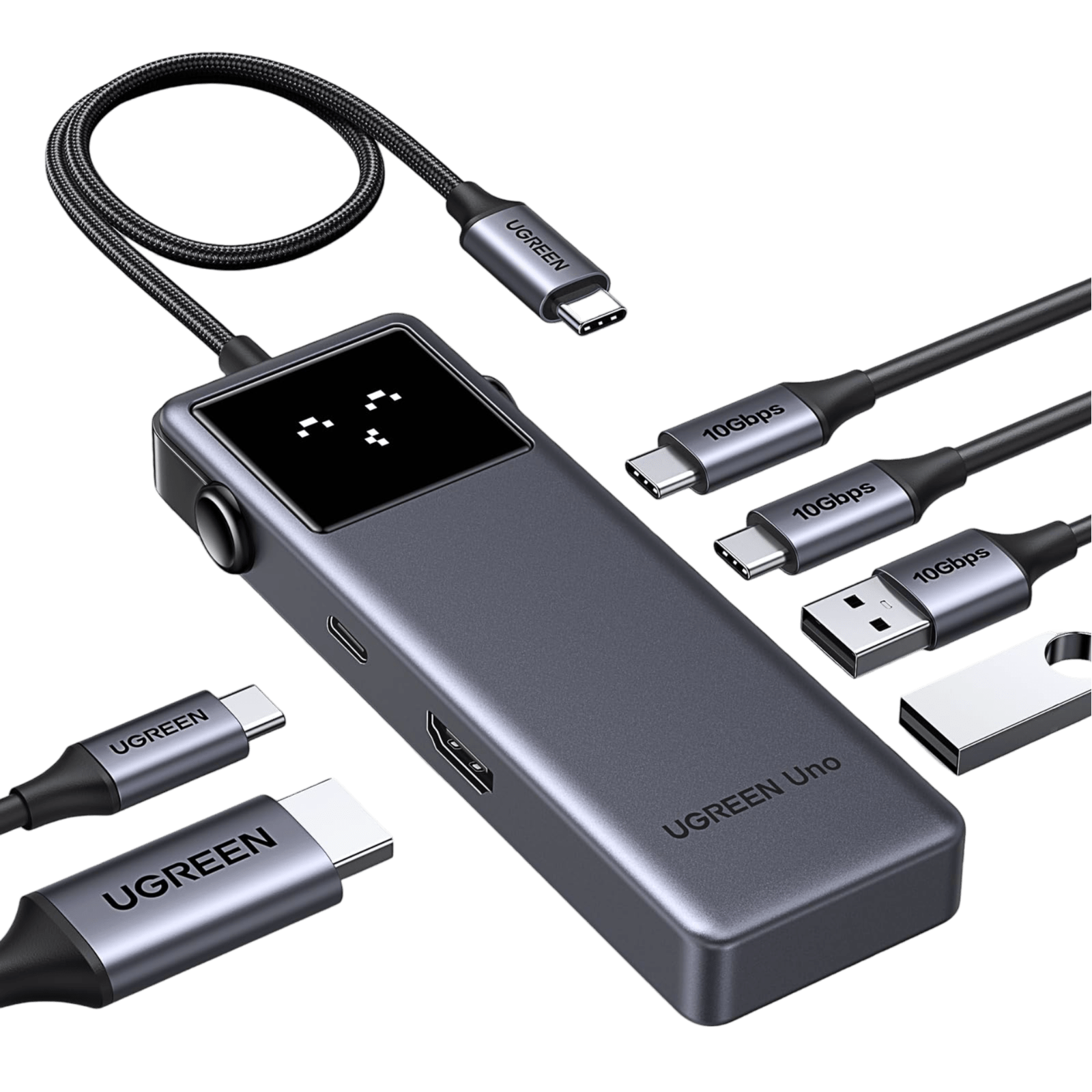 UGREEN Uno 6 - in - 1 USB - C Hub - UGREEN EU