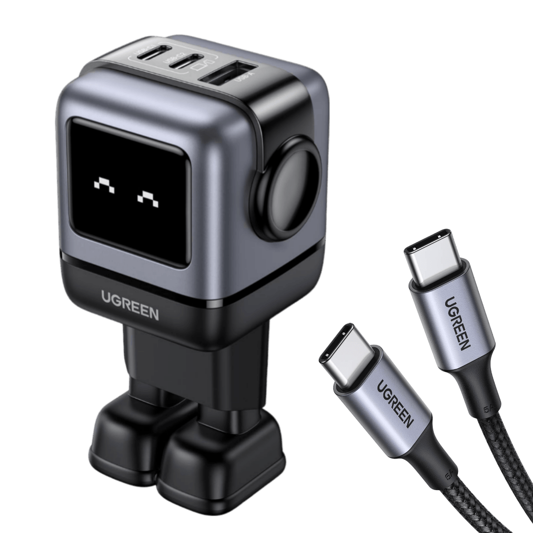 UGREEN Uno 65W GaN Charger + 60W USB - C PD 3.0 Cable (1M) - UGREEN EU