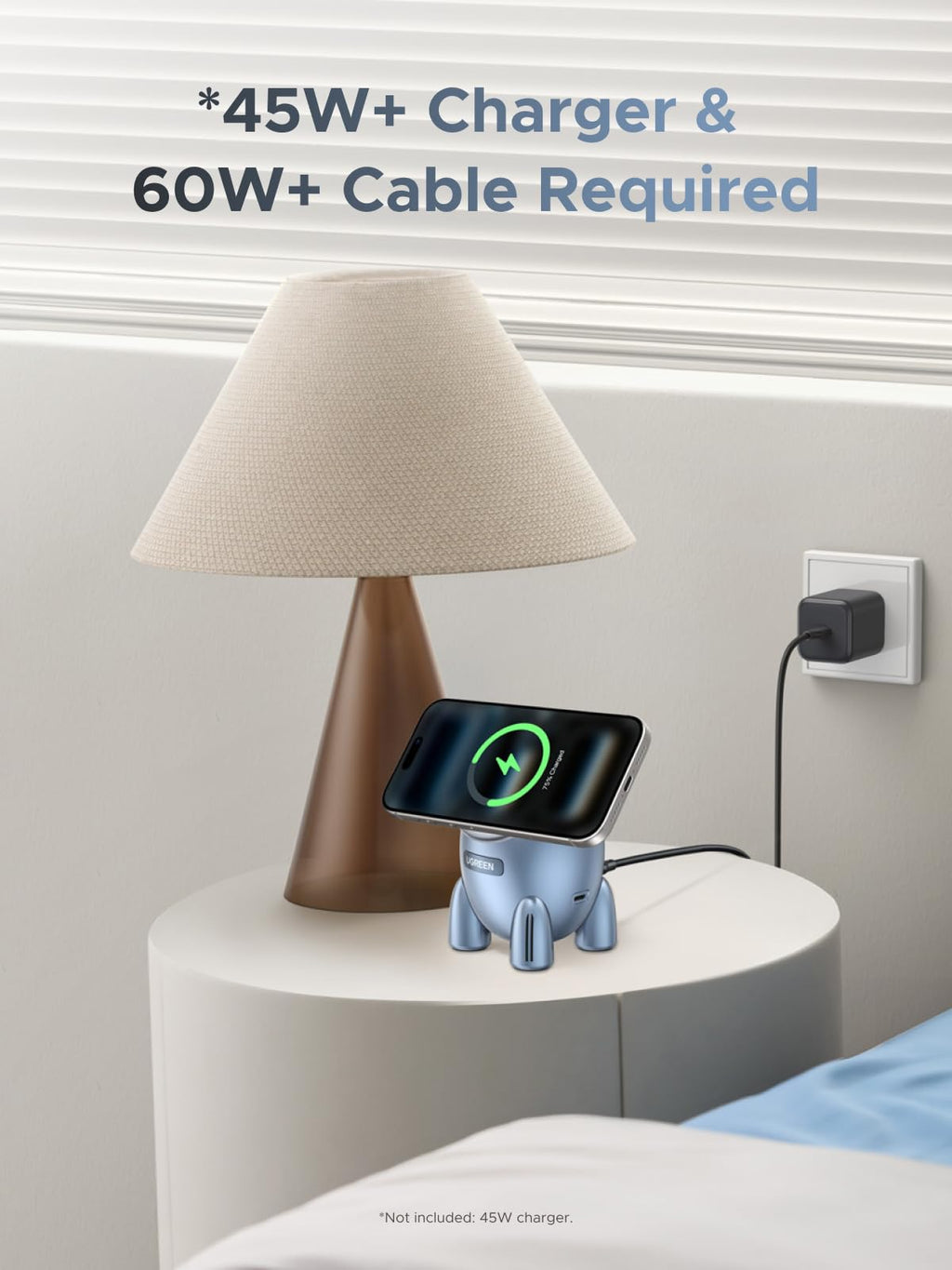 UGREEN UNO Dual Magnetic 2 - in - 1 Wireless Charger 30W (MagSafe Compatible) - UGREEN EU