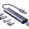 UGREEN USB 3.0 to Ethernet Adapter, 5 in 1 Multiport Hub - UGREEN EU