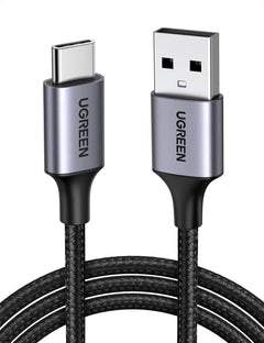 UGREEN USB-A-auf-USB-C-Kabel (Nylon ummantelt, 2 m)