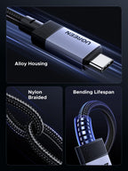 UGREEN USB - C Cable (240W, 10Gbps, 4K@60Hz) - UGREEN EU
