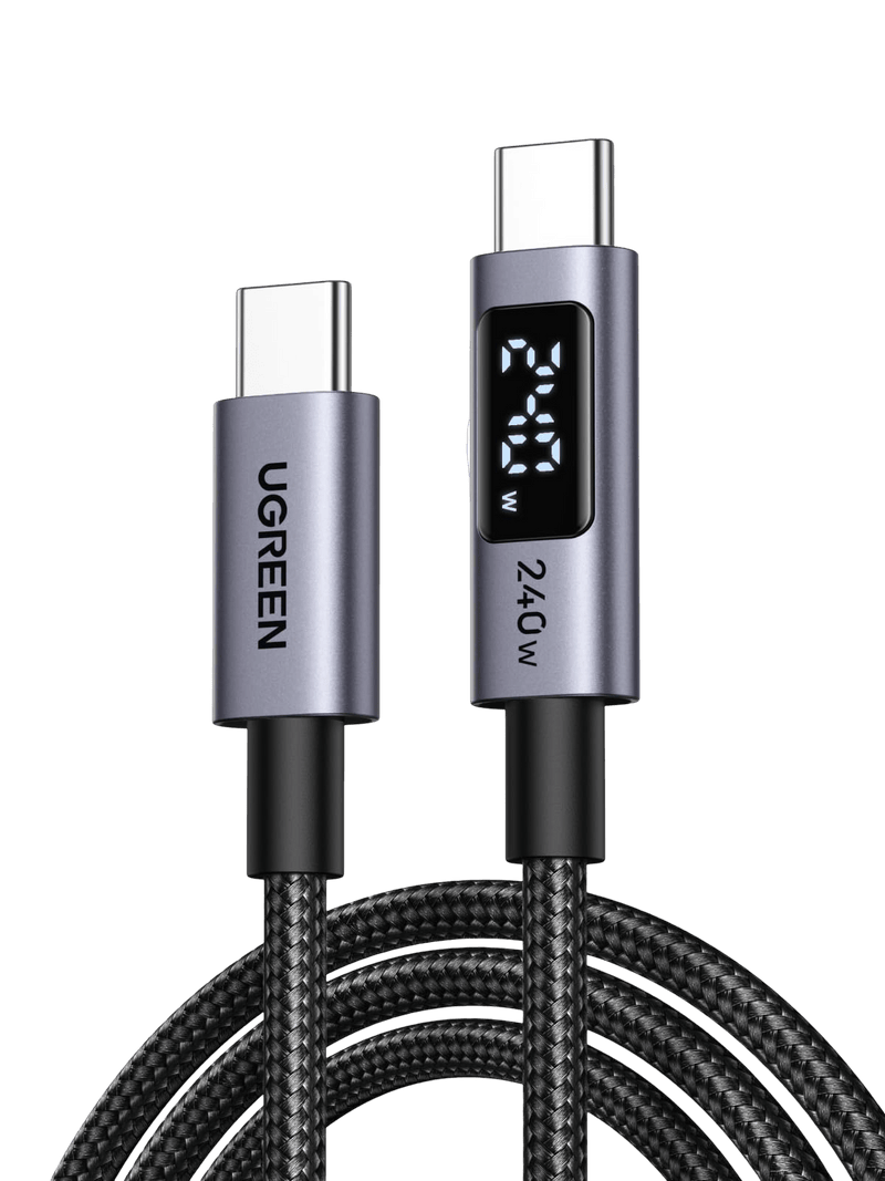 UGREEN USB-C Cable (240W, Digital Display)