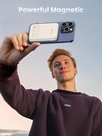 UGREEN Wireless Powerbank 10000mAh Magnetische Power Bank, powerful magnetic