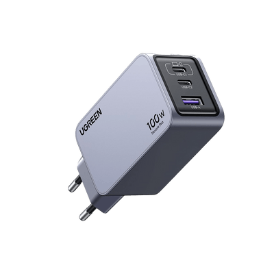 Mini chargeur rapide GaN à 3 ports Nexode Pro 100 W 