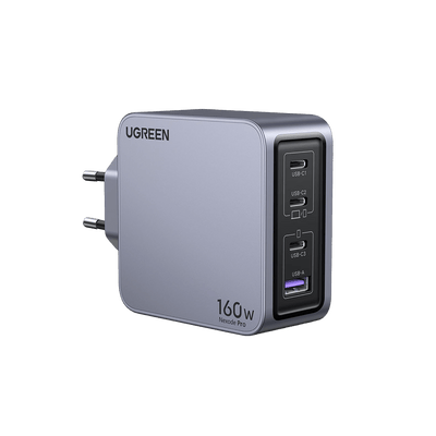 Mini chargeur rapide GaN à 4 ports Nexode Pro 160 W 
