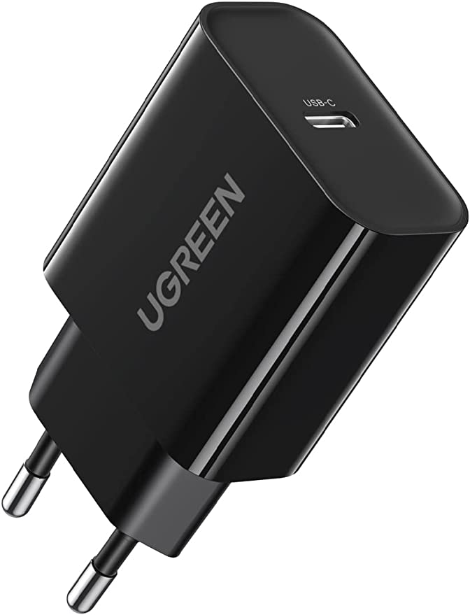 Ugreen, Cargador AC UGREEN USB-C 25W Universal PD 3.0 con cable